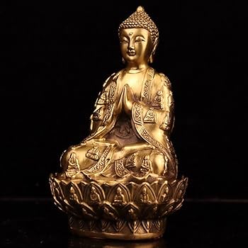 仏教美術 仏像駅蓮華釈迦如来仏様 銅製 銅器 釈迦如来 銅製 22cm｜大阪の仏像通販・販売なら仏像専門店 多羅堂